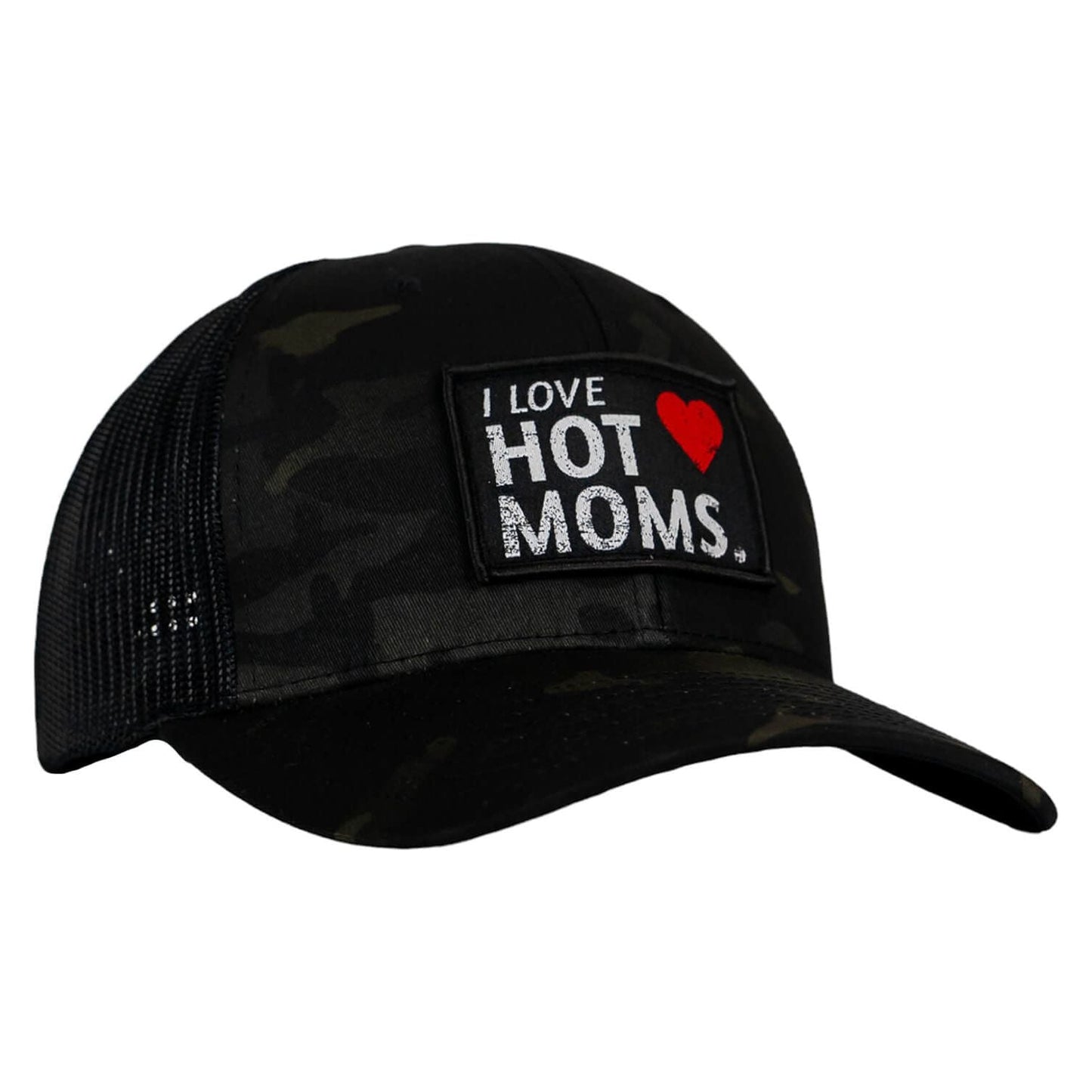 I LOVE HOT MOMS PATCH SNAPBACK