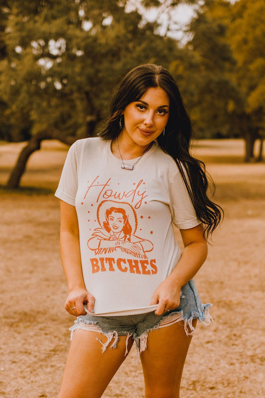 Howdy Bitches Western Graphic Tee