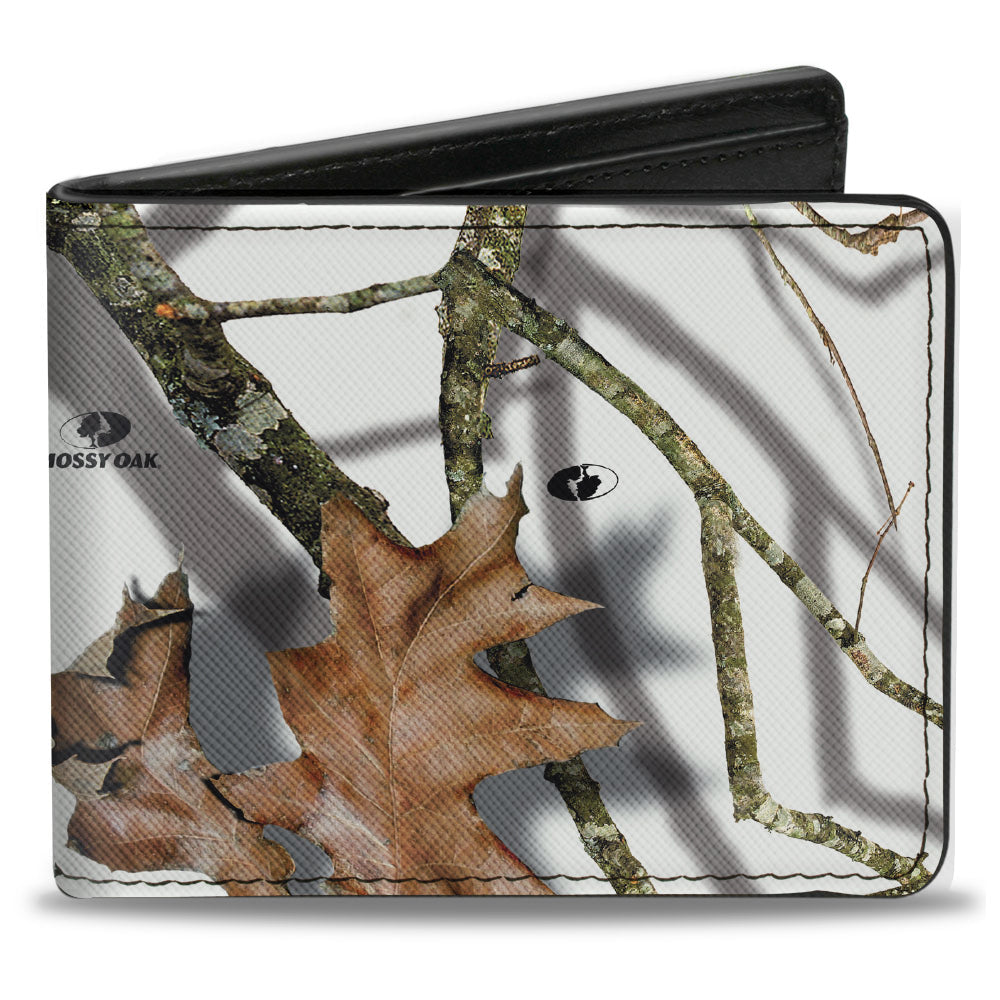 Bi-Fold Wallet - Mossy Oak Country Roots Snowdrift Camo White