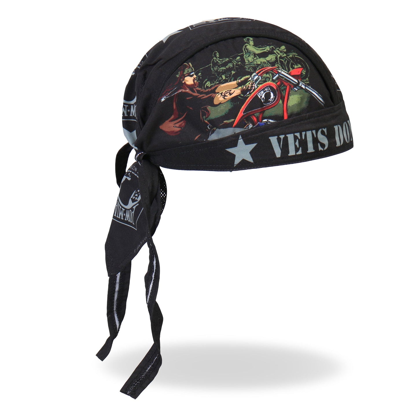 Hot Leathers Commemorative Veteran Lightweight Headwrap HWH1015