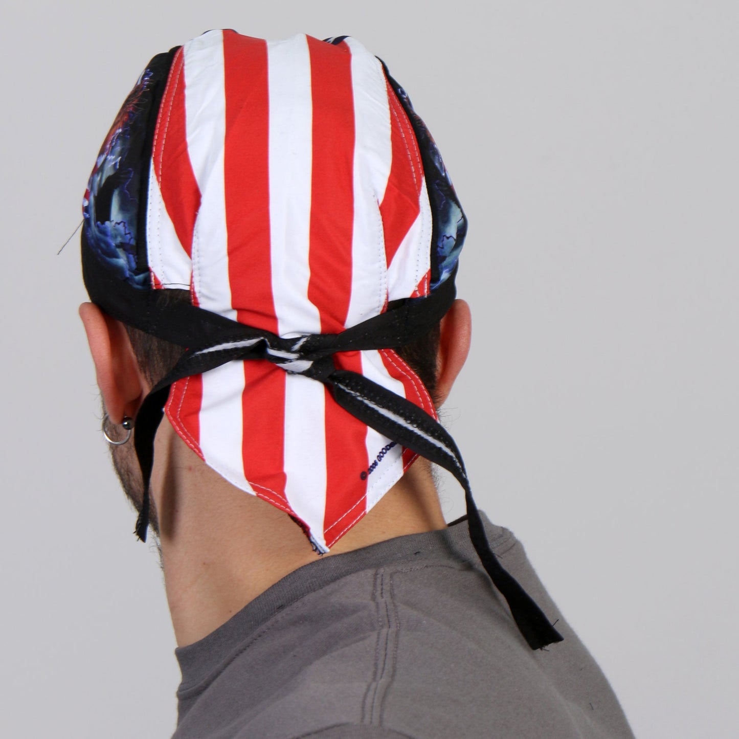 Hot Leathers Flag and Eagle Light Weight Headwrap HWH1017