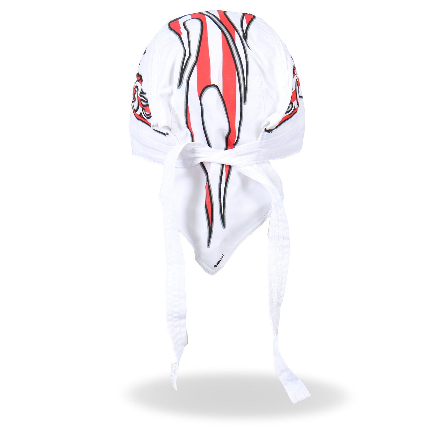 Hot Leathers American Bike Lightweight Headwrap White HWH1043