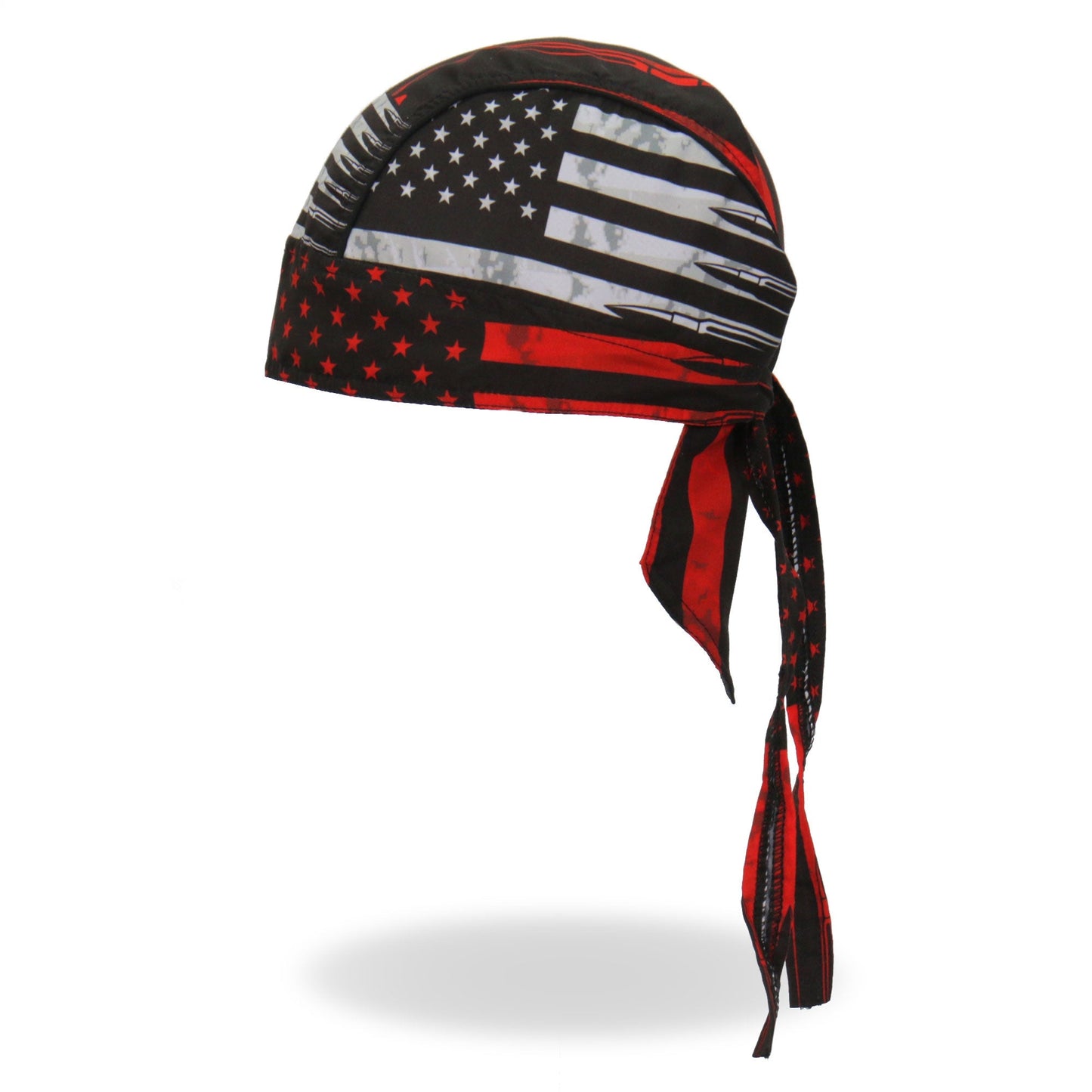 Hot Leathers Flag Bullets Lightweight Headwrap HWH1099