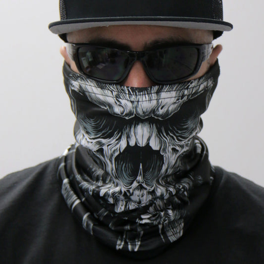 Hot Leathers HWN2001 Shredder Skull Neck Gaiter Mask