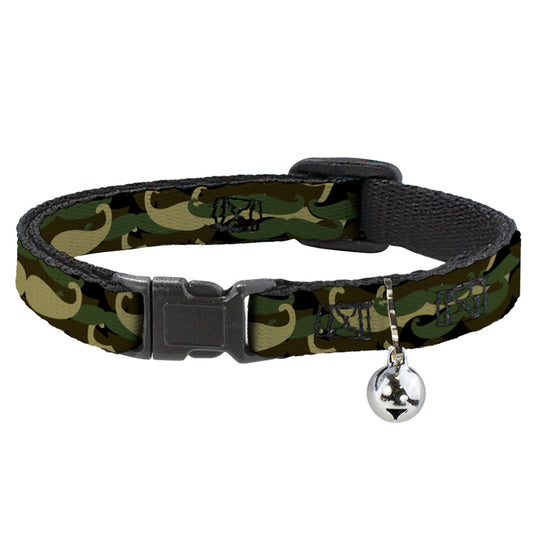 Cat Collar Breakaway - Camo'stache