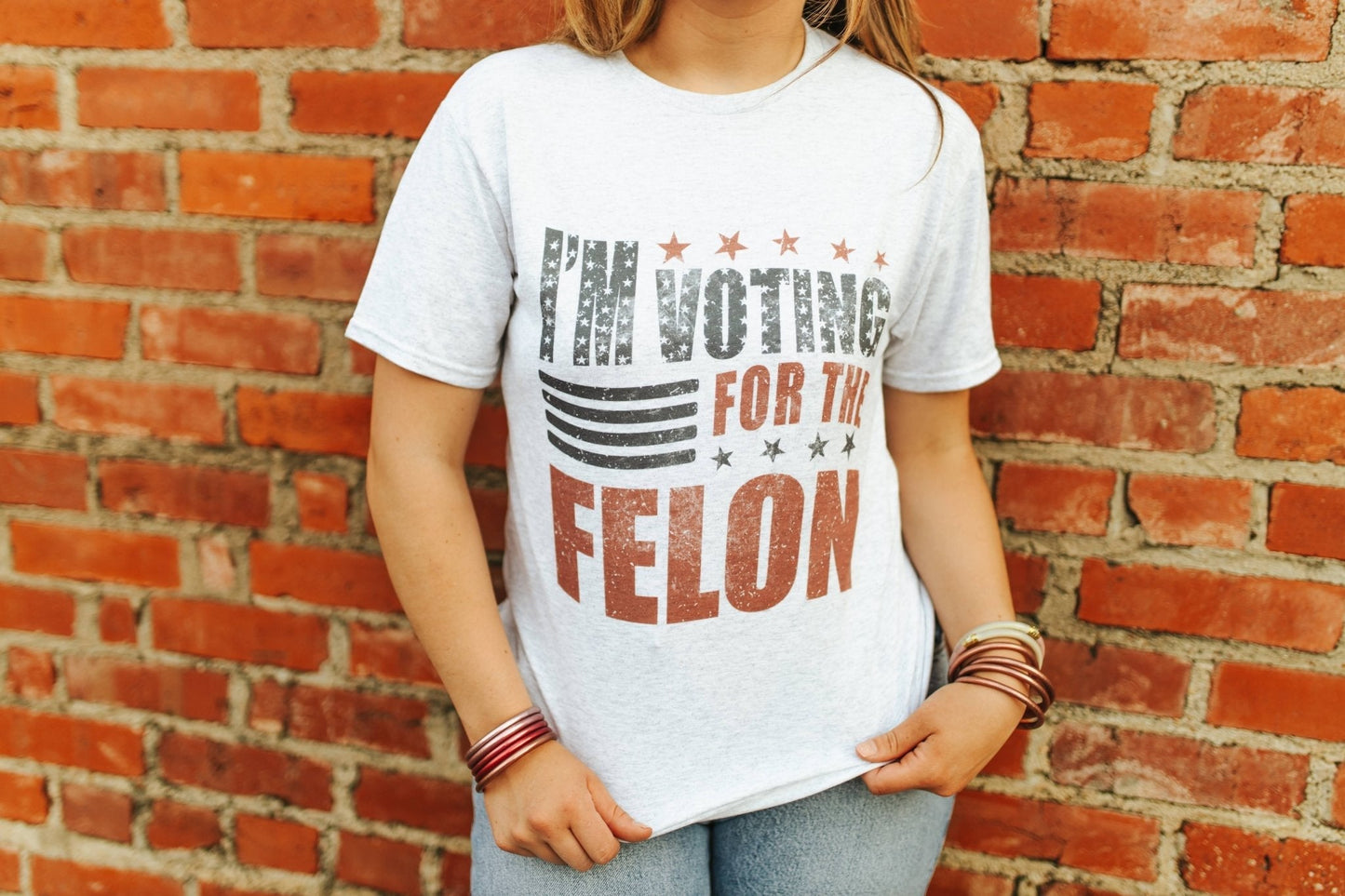 I'm Voting for the Felon Graphic Tee