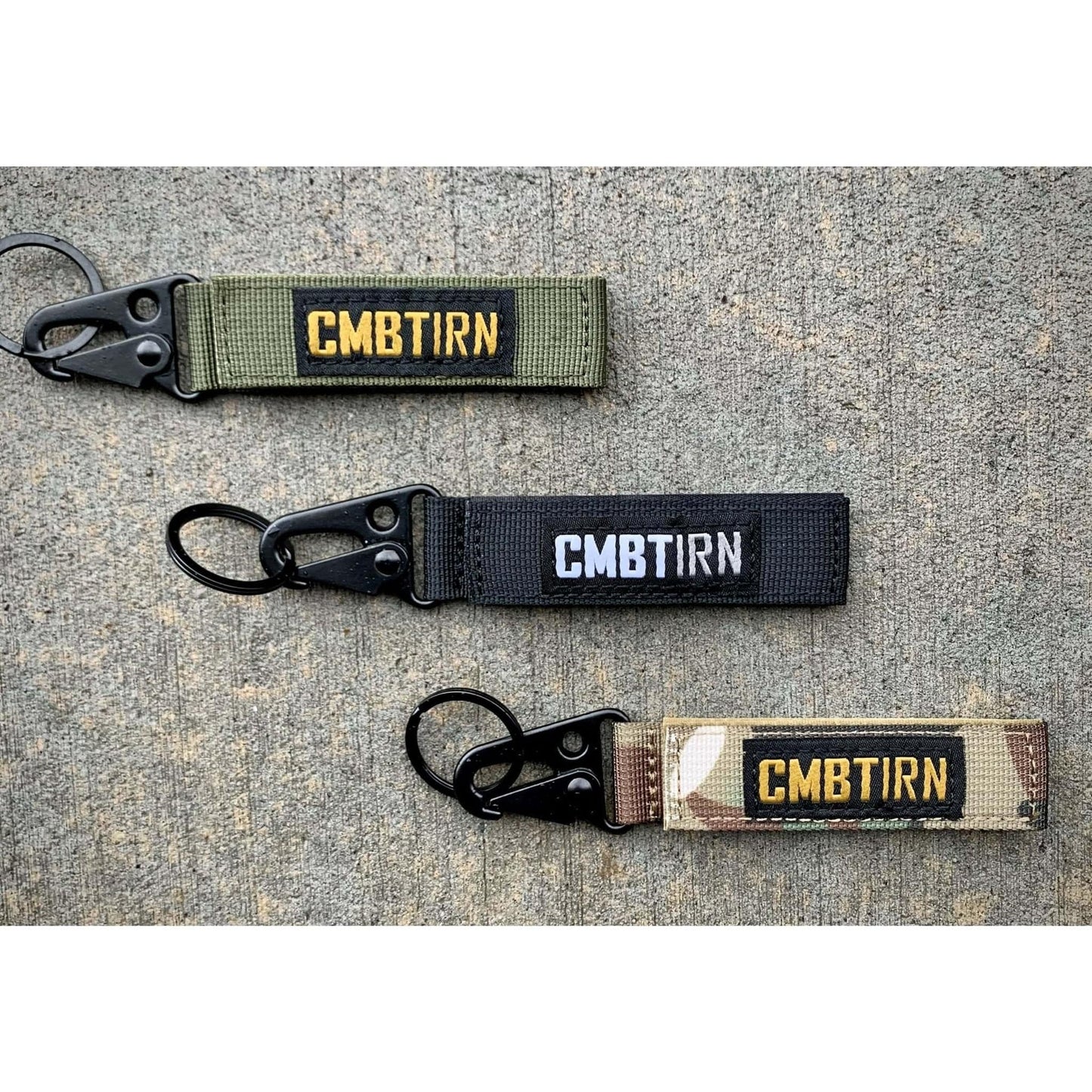 TACTICAL CARABINER KEYCHAIN | CMBTIRN BRANDED