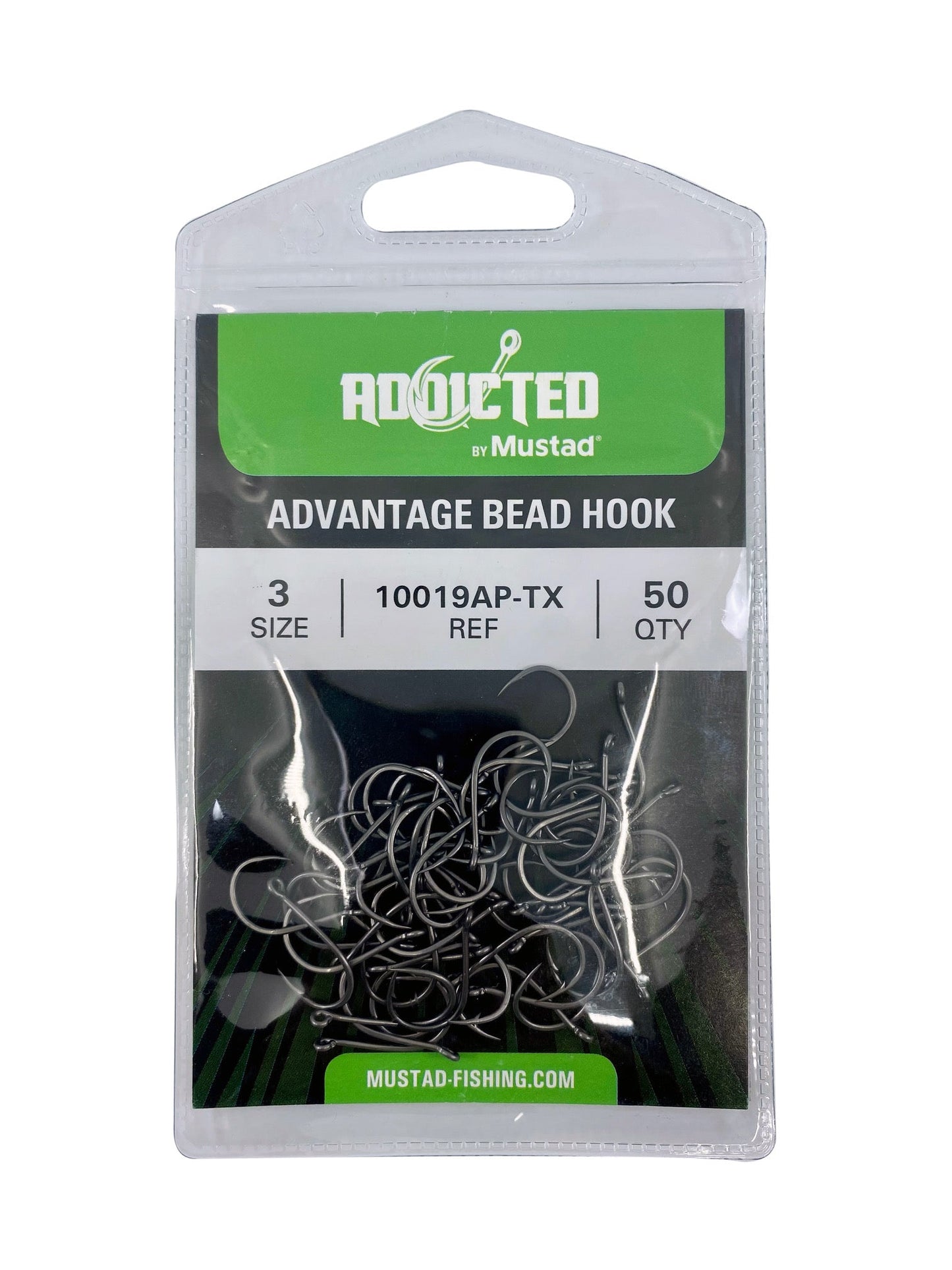 Addicted Advantage Bead Hook 50 Pack