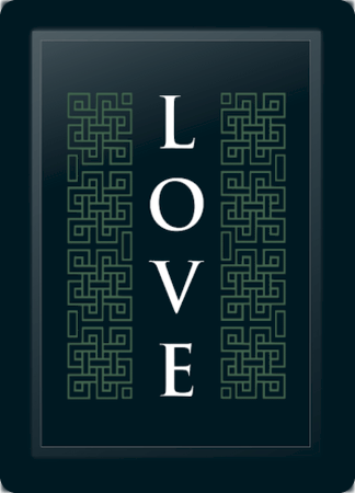 Love Deco Vertical Sage Logo Panel