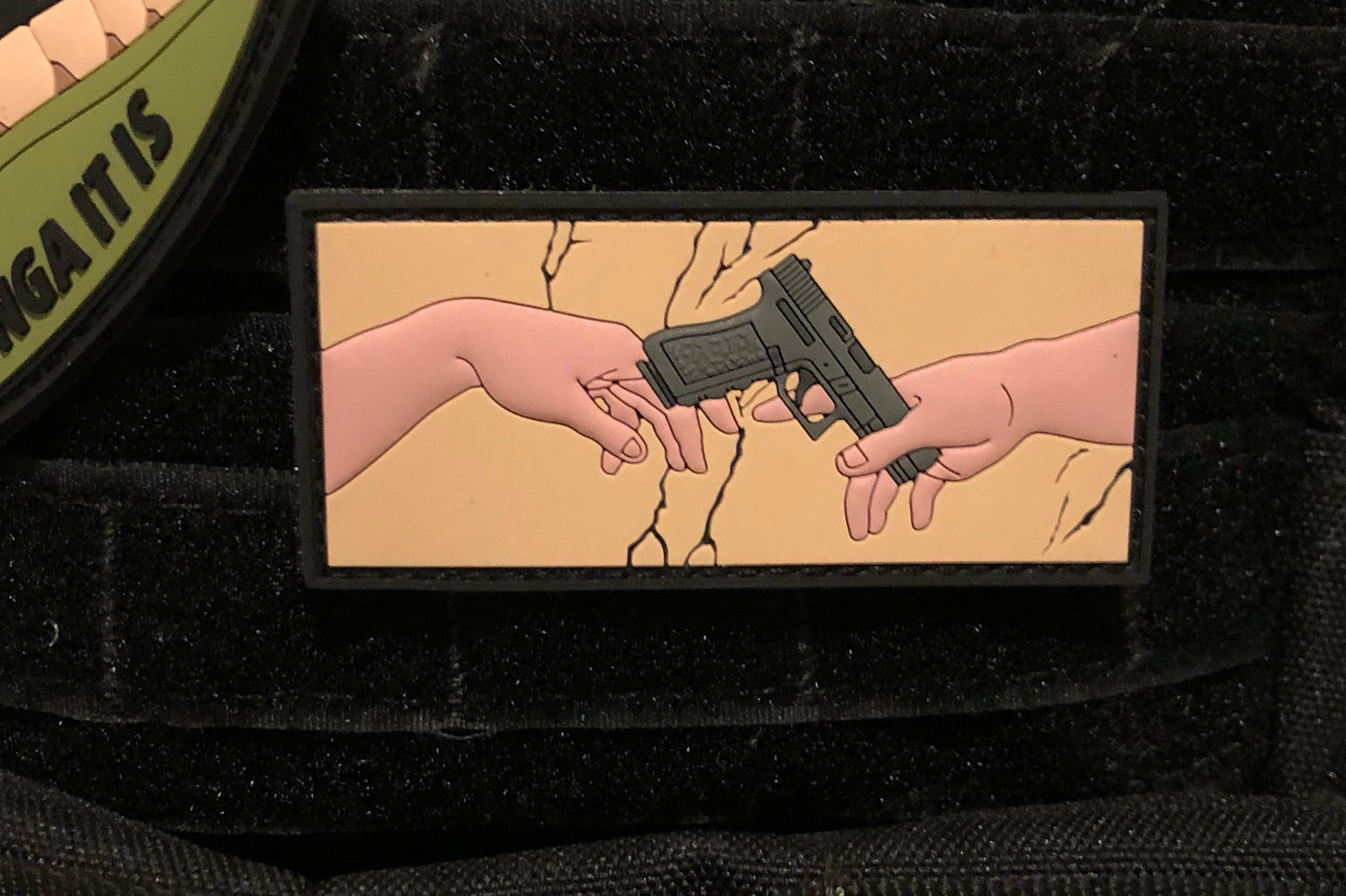 God Adam & Glock Morale Patch