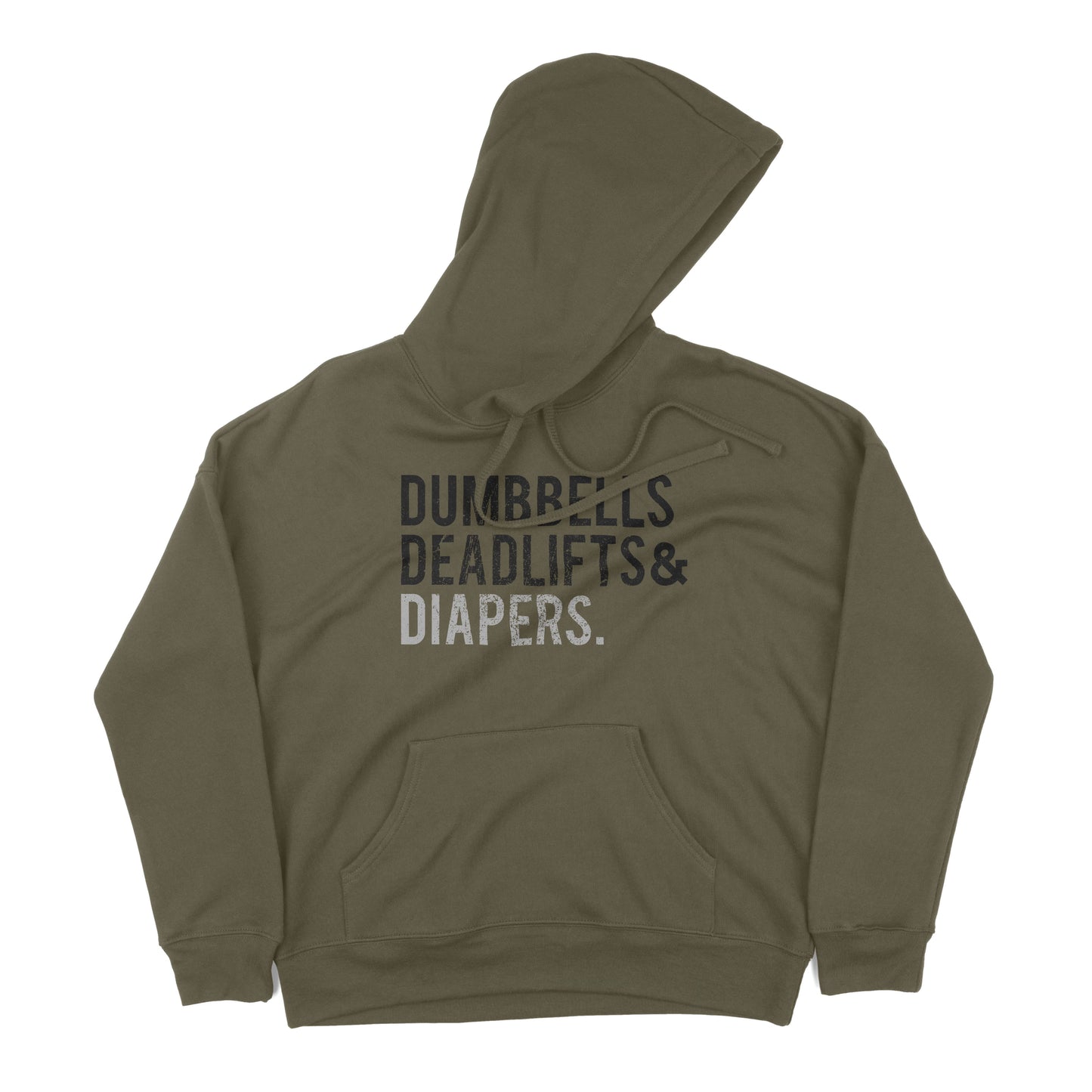 Triple D Military Green Hoodie