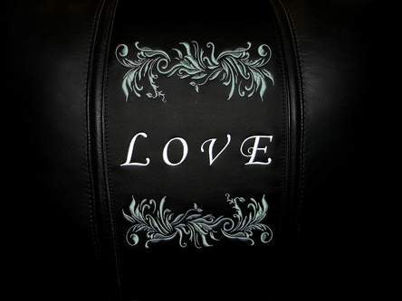 Love Floral Horizontal Sage Logo Panel