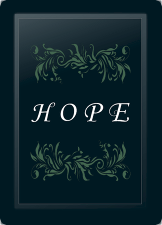 Hope Floral Horizontal Sage Logo Panel