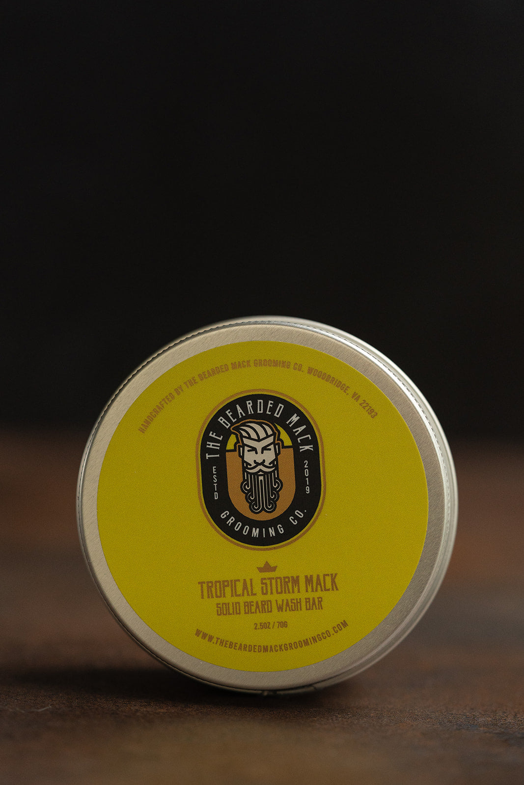 Tropical Storm Mack Solid Beard Wash Bar - Mango + Lime