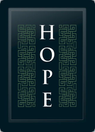 Hope Deco Vertical Sage Logo Panel