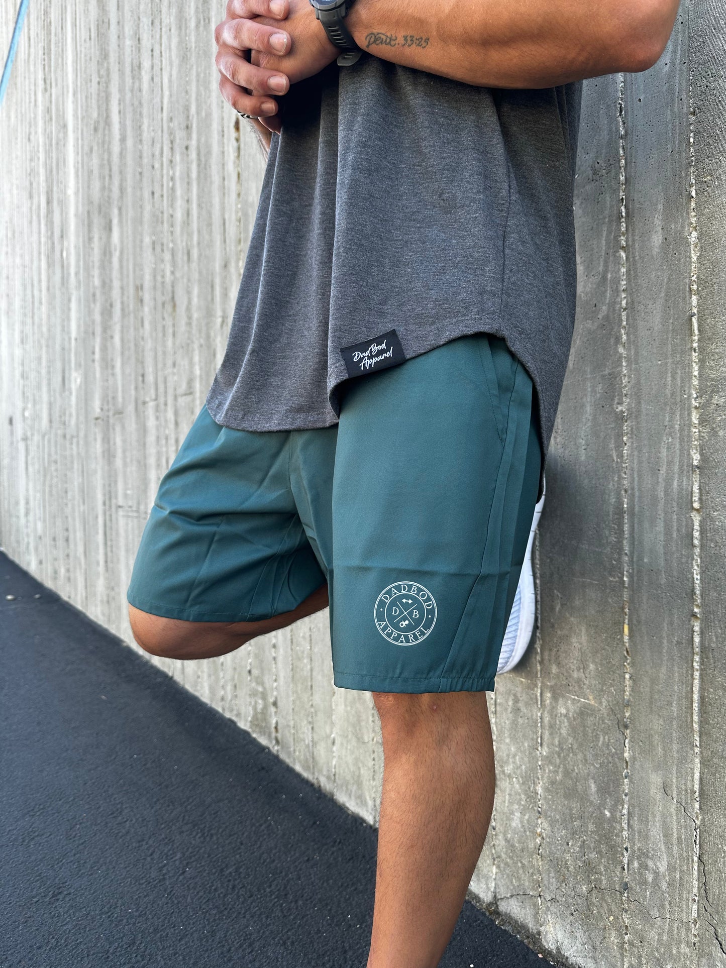 Light Weight Active Shorts (Emerald)