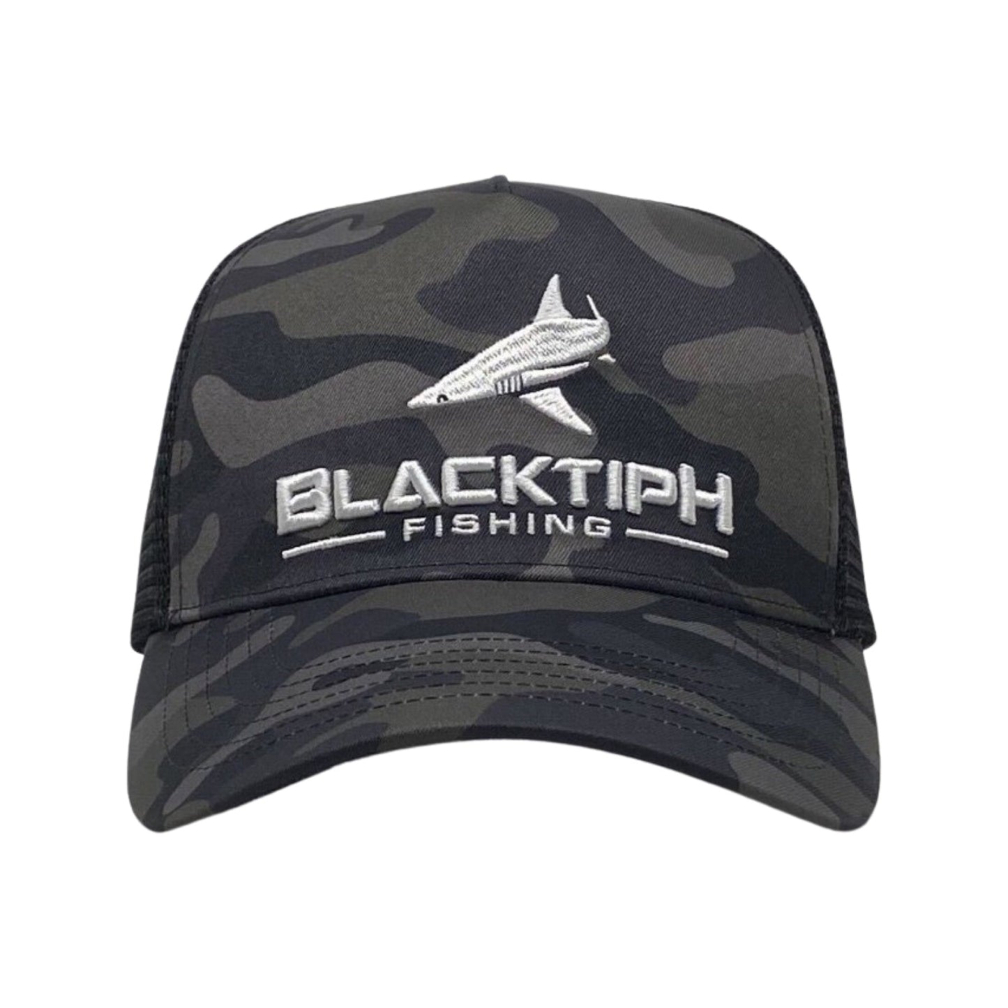 BlacktipH Black Camo Embroidered Snapback 2.0