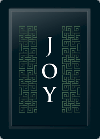 Joy Deco Vertical Sage Logo Panel