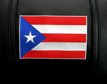 Puerto Rican Flag Logo Panel