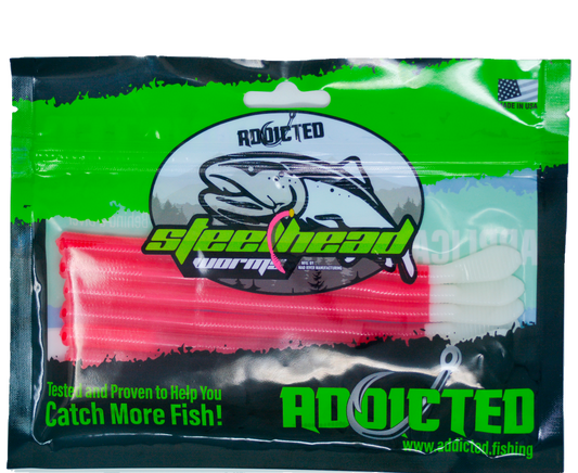 Reverse Nightmare Steelhead Worms