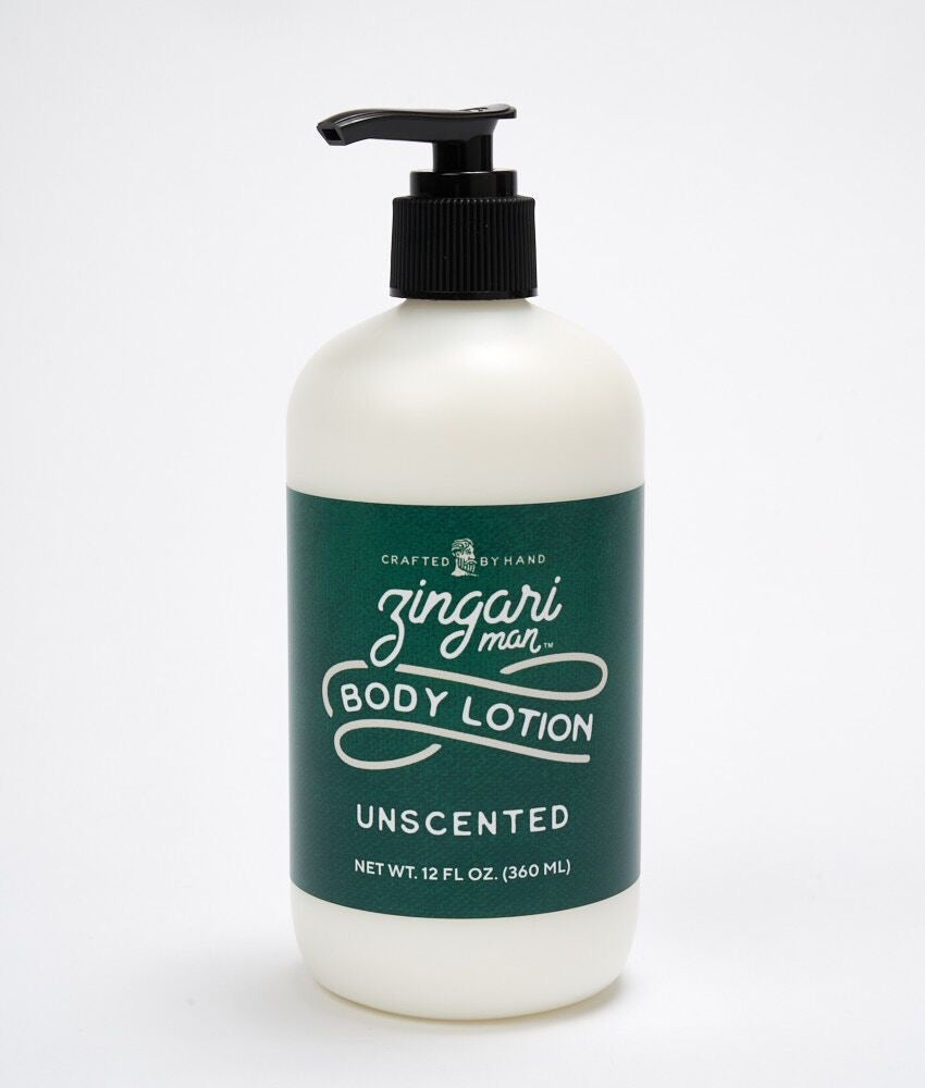 Unscented body lotion