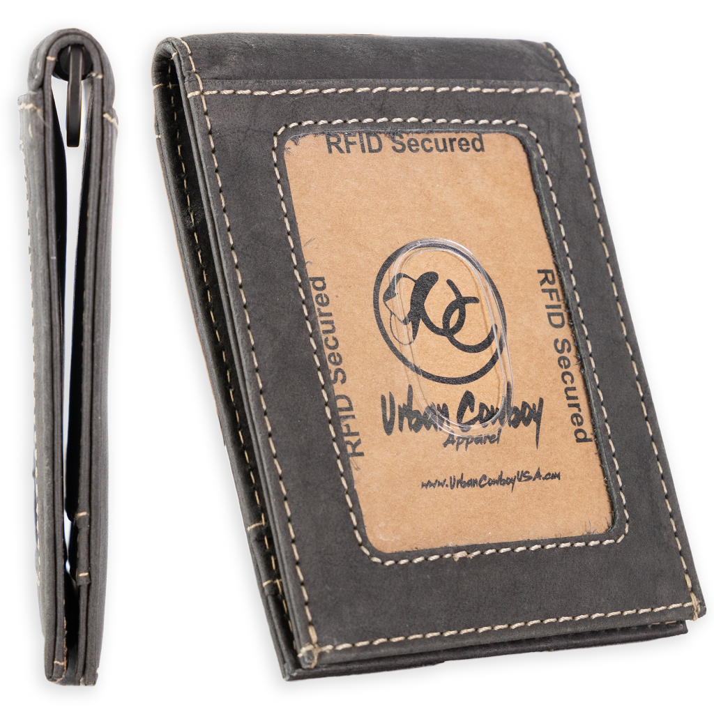 Leather Money Clip Bifold