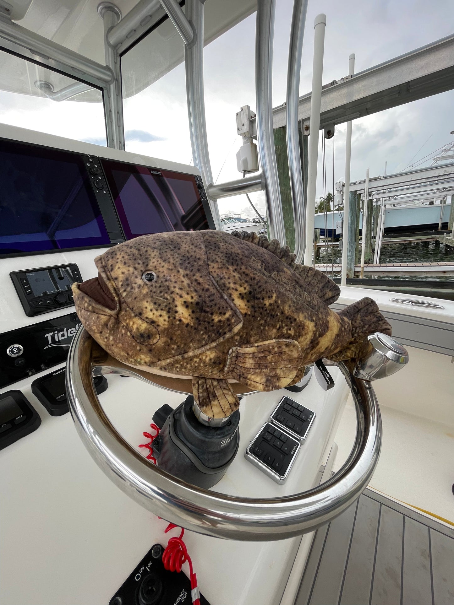 BlacktipH Goliath Grouper Plushie