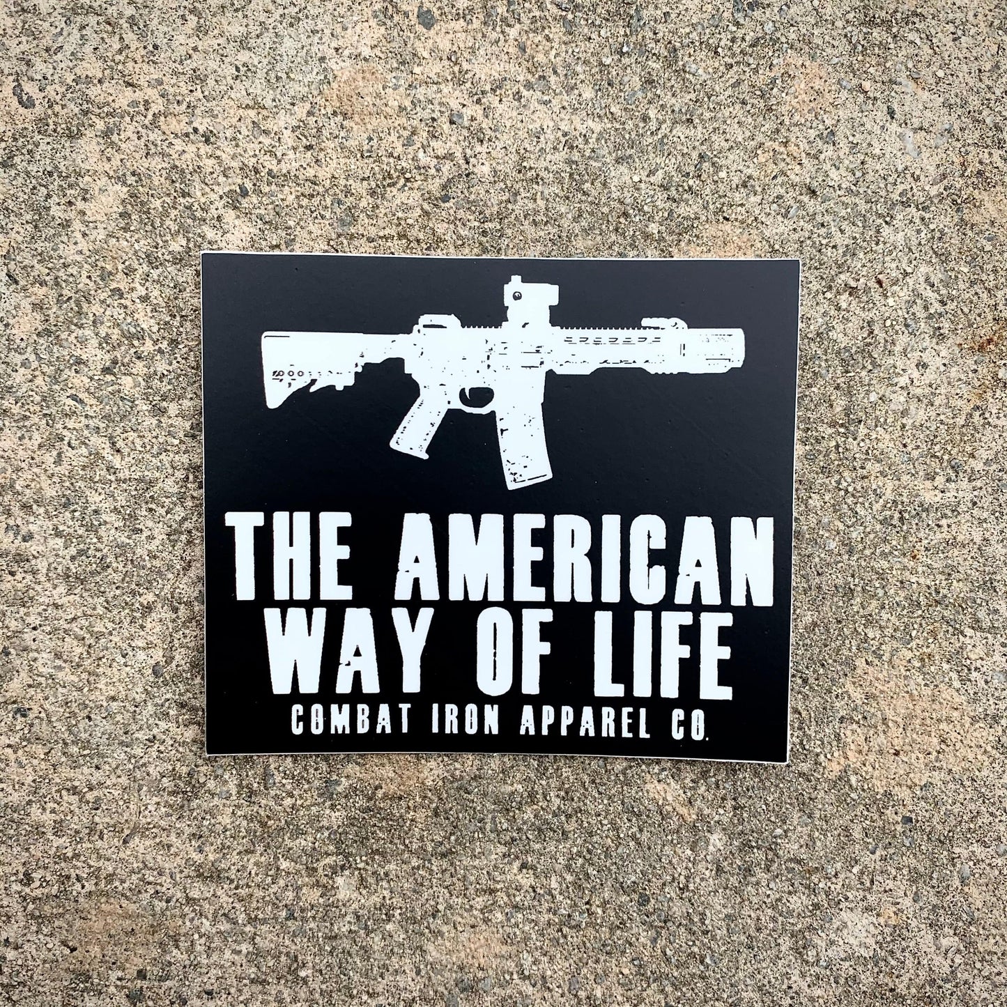 THE AMERICAN WAY OF LIFE V3 Decal