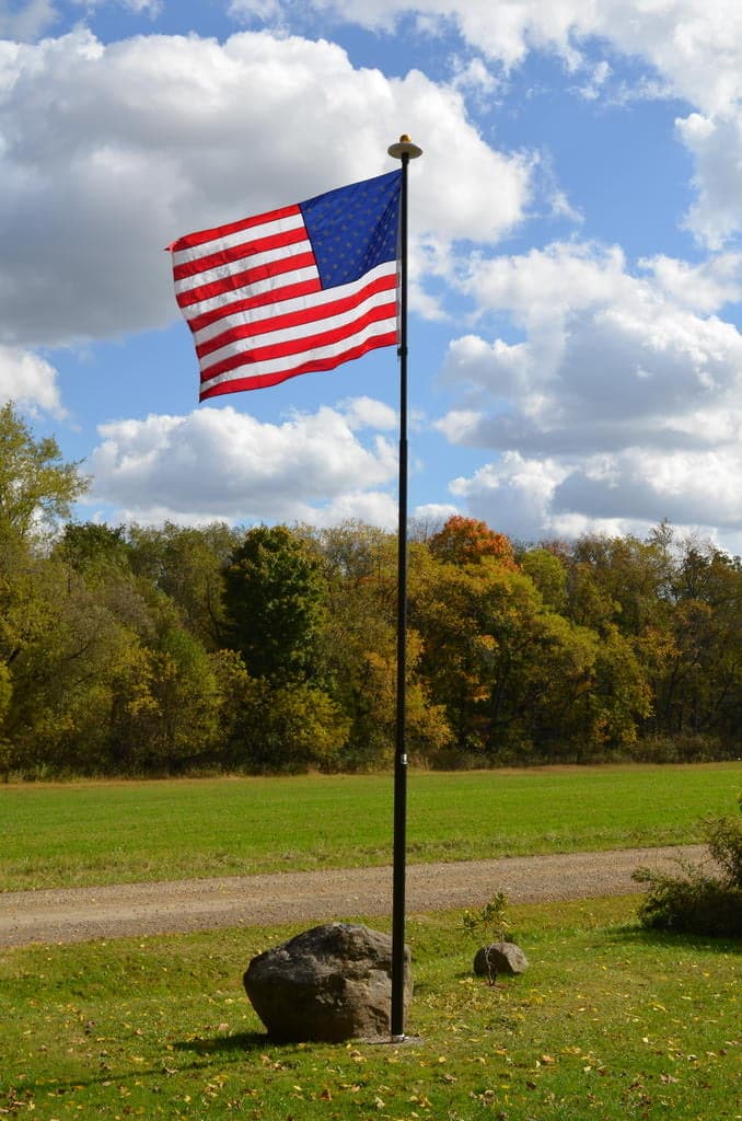 Nylon Large American Flag