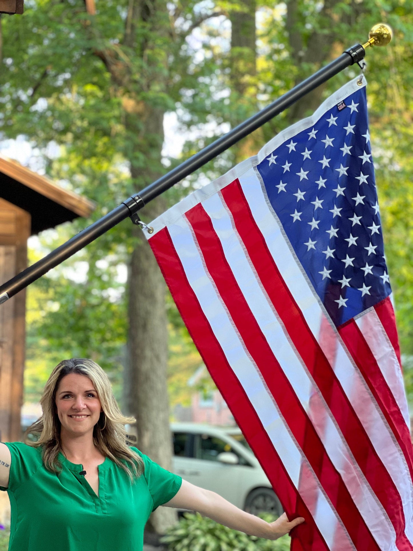 Nylon Large American Flag