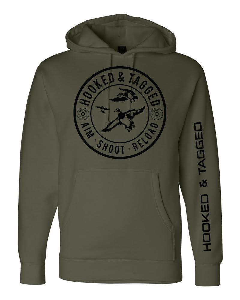 Aim. Shoot. Reload. Hoodie