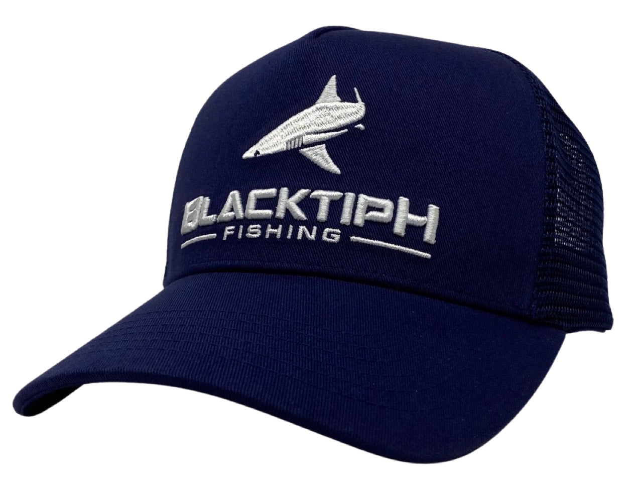 BlacktipH Navy Embroidered Snapback 2.0