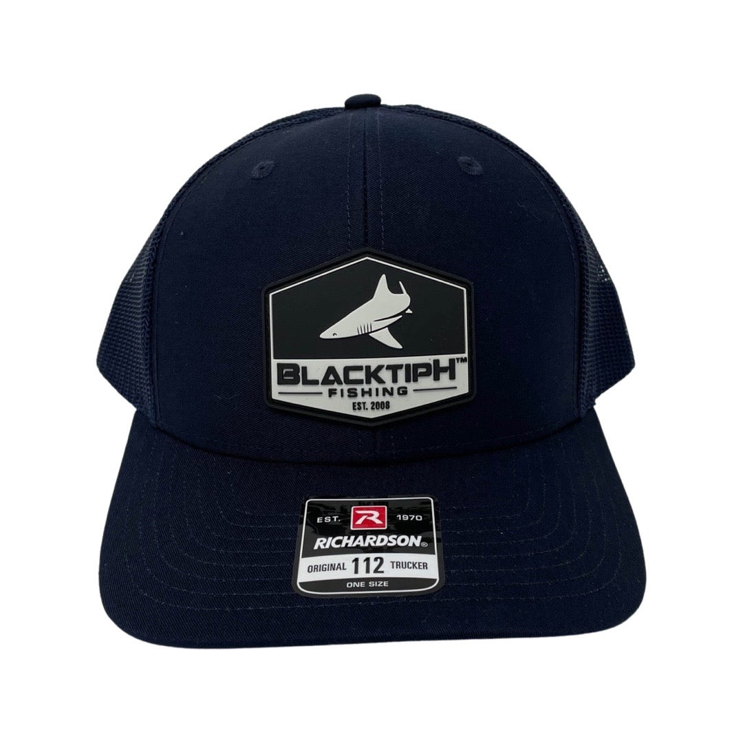 BlacktipH Navy Snapback Hat