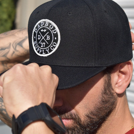 Black Classic Logo Patch Hat