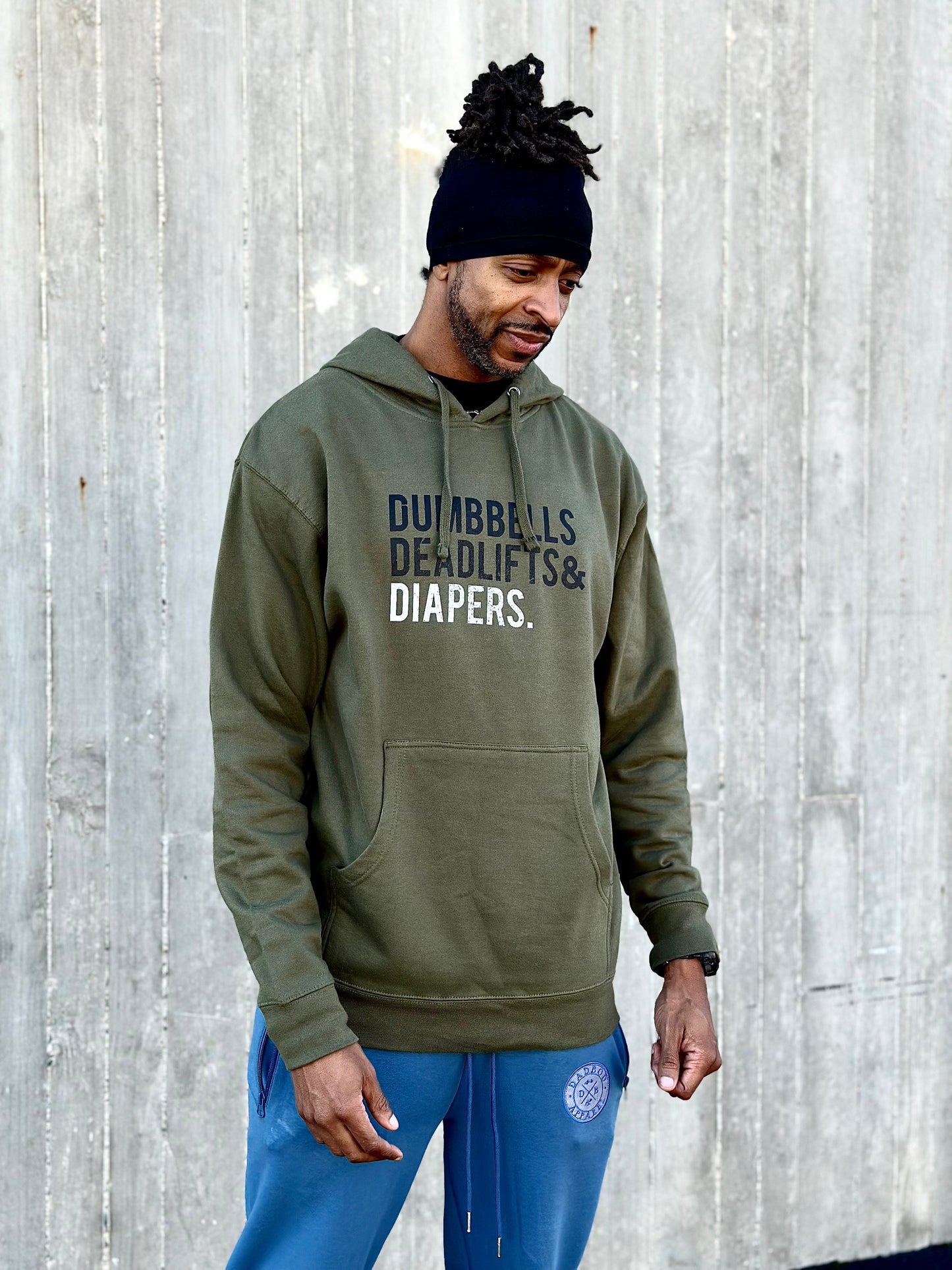 Triple D Military Green Hoodie