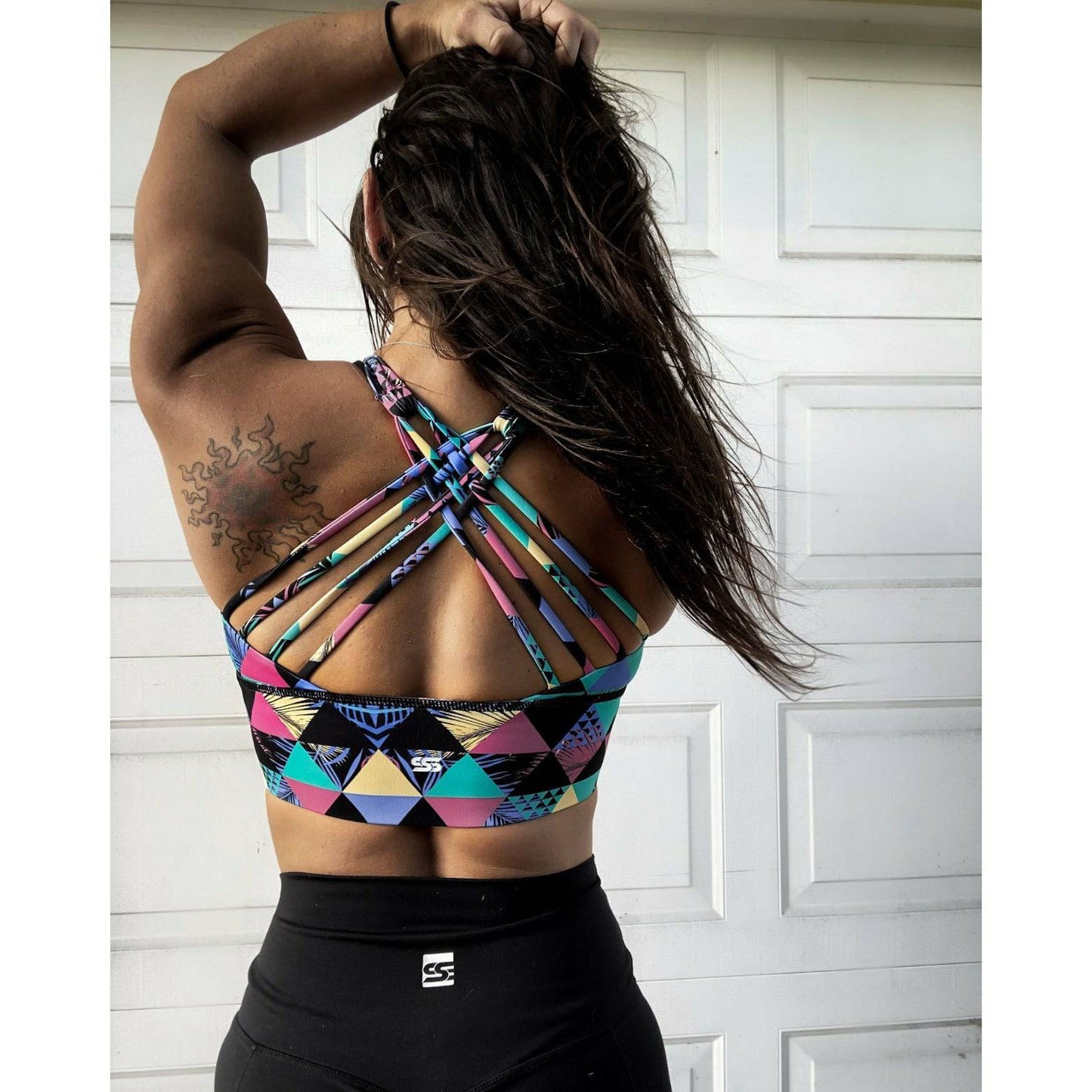 Ladies V2 Cross-Strap Training Edition Sports Bra | Sexy Yet Savage Collection