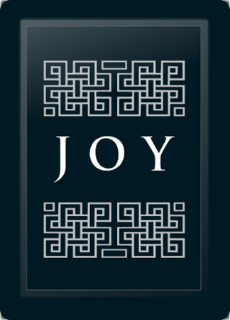 Joy Deco Horizontal Silver Logo Panel