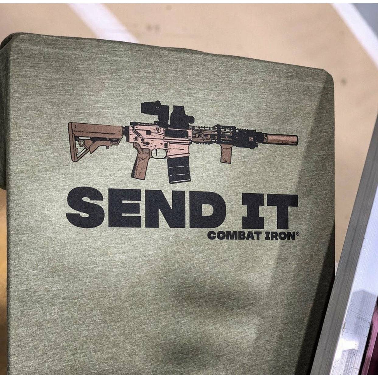 Send It Long Gun Men's T-Shirt