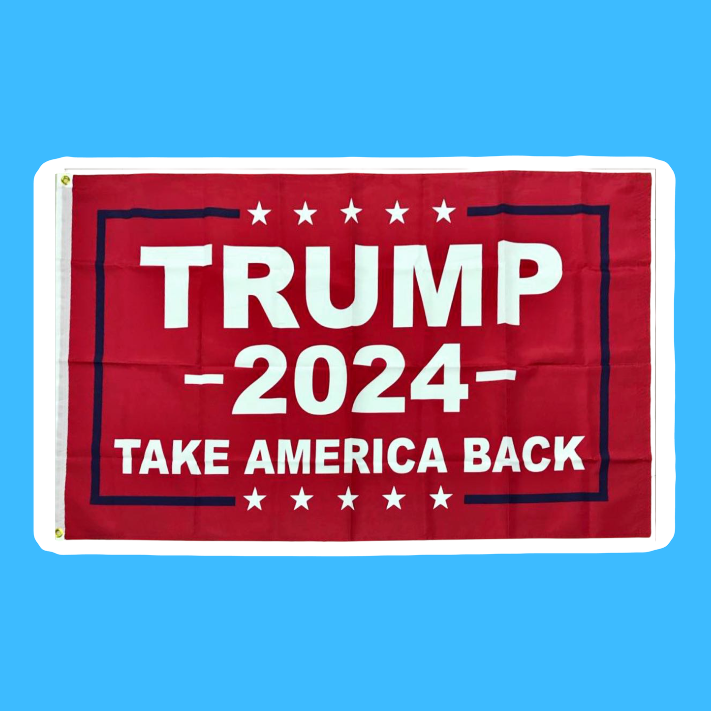 Trump 2024 Take America Back Flag 3' x 5' Size