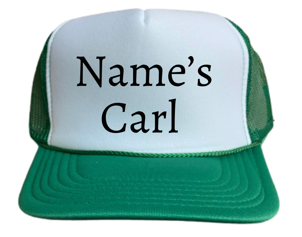 Name’s Carl Trucker Hat