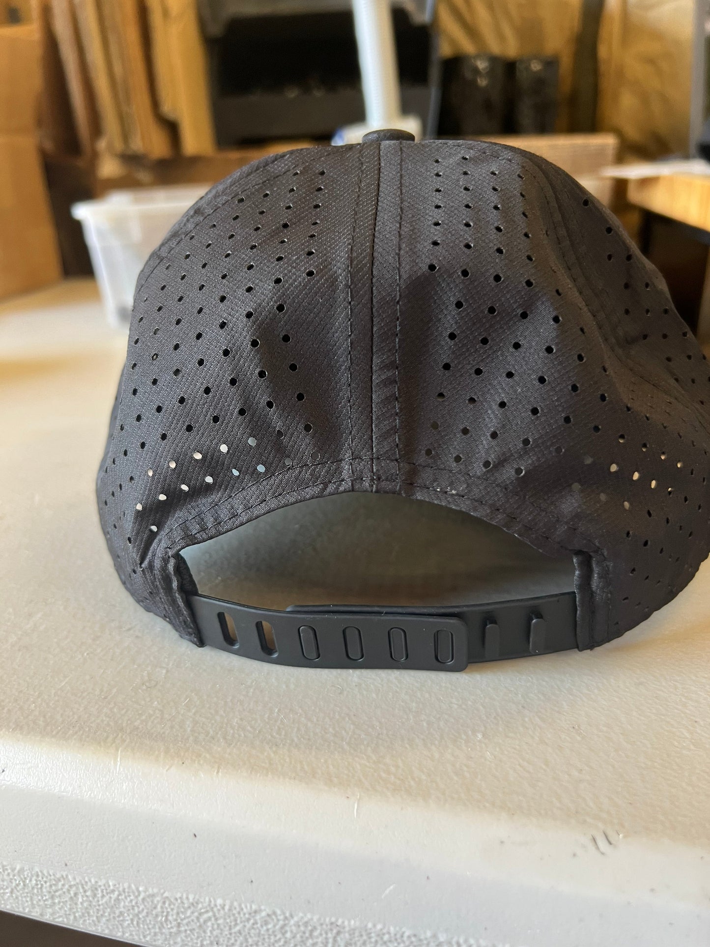 Old Glory Grayed Out Curved Performance Hat