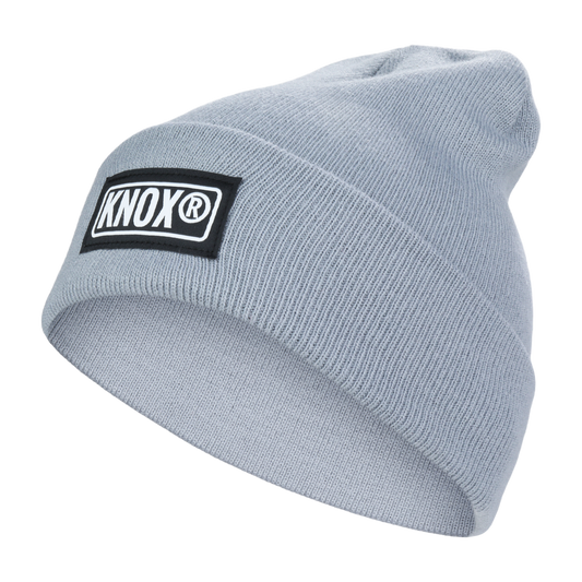 Knox Knit Cuffed Gray Beanie