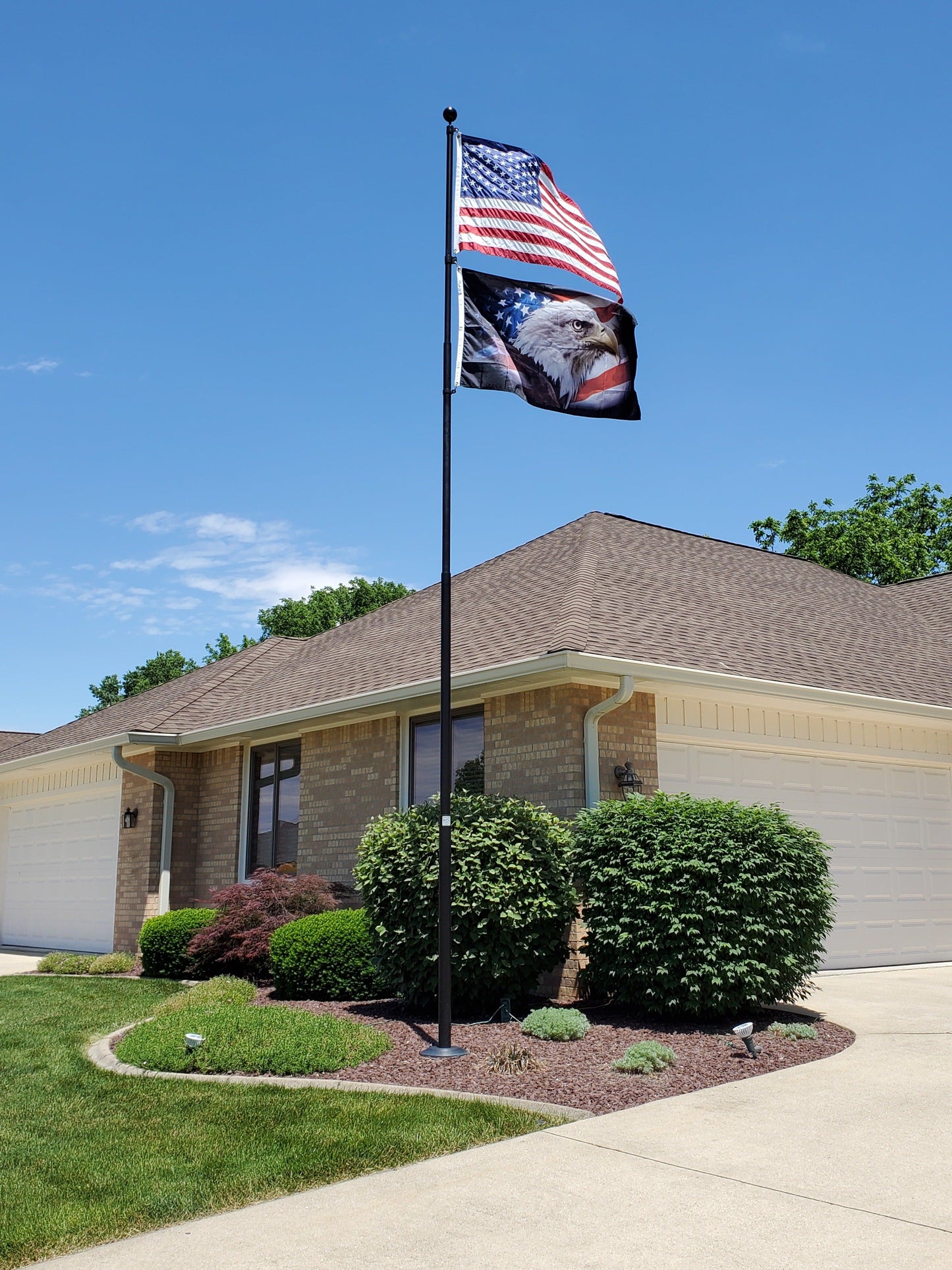 Flash Collar (Black Bronzed Colored ) for Flagpole