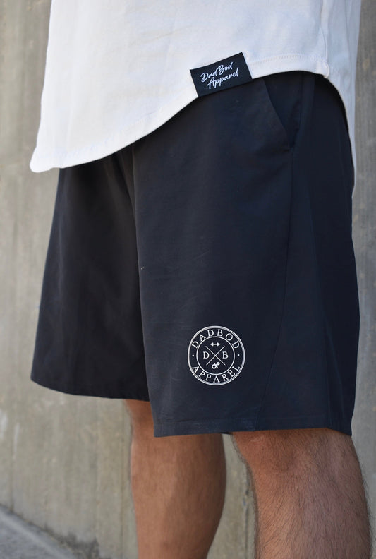 Light Weight Active Shorts (Black)