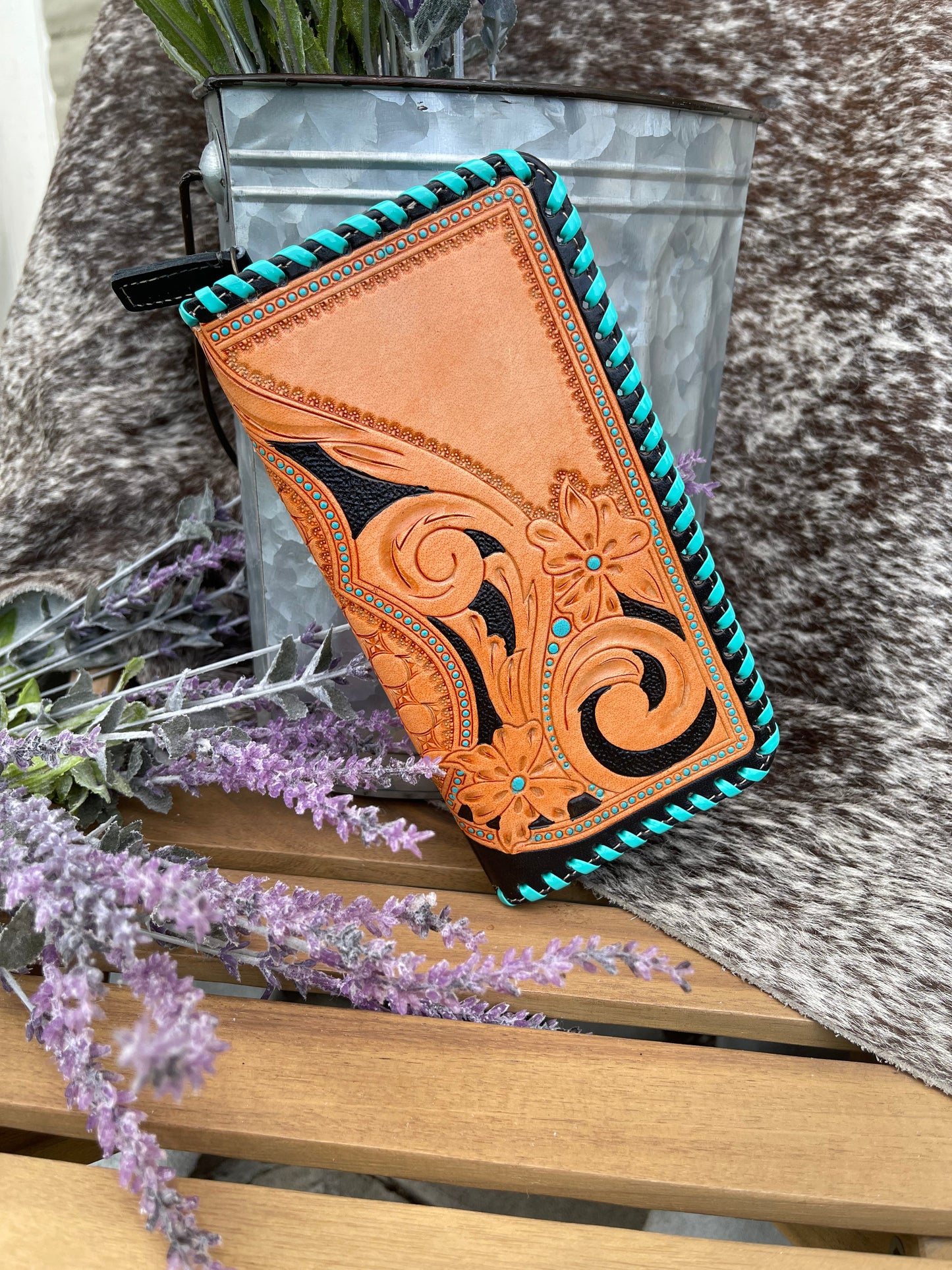 Turquoise Beauty Wallet