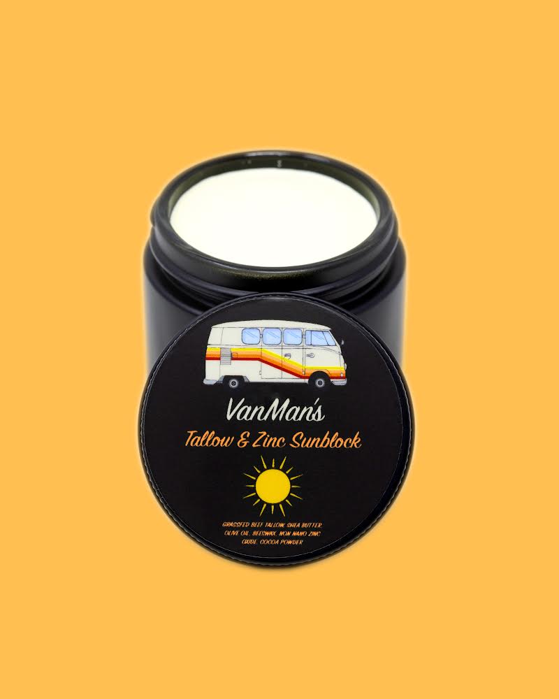 *New* VanMan’s Tallow & Zinc SunBlock - 2oz