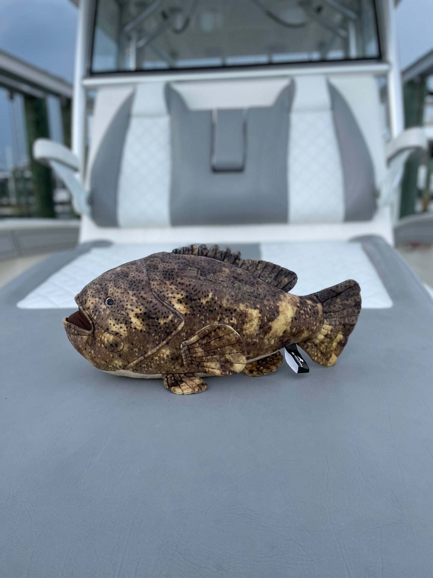 BlacktipH Goliath Grouper Plushie