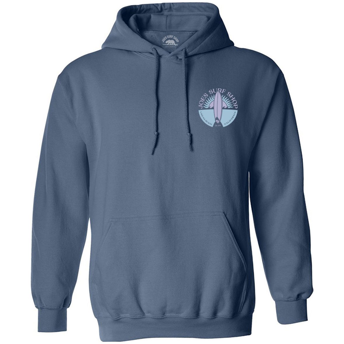 Joe's Surf Shop Sunset Scene Pullover Surf Hoodie