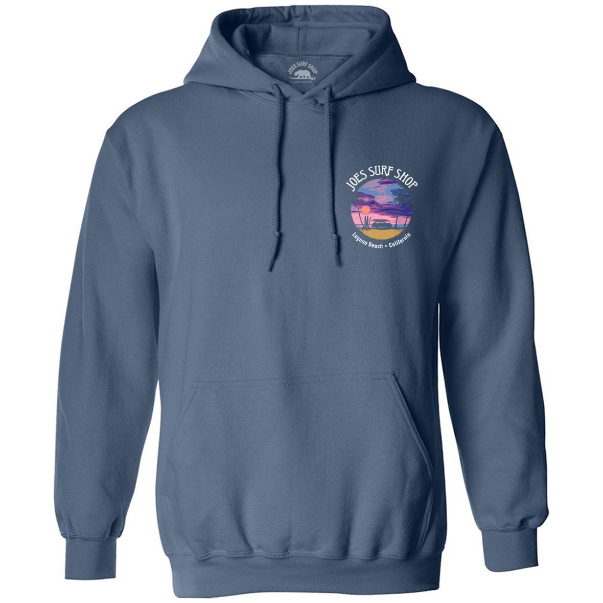 Joe's Surf Shop Wagon Silhouette Pullover Surf Hoodie