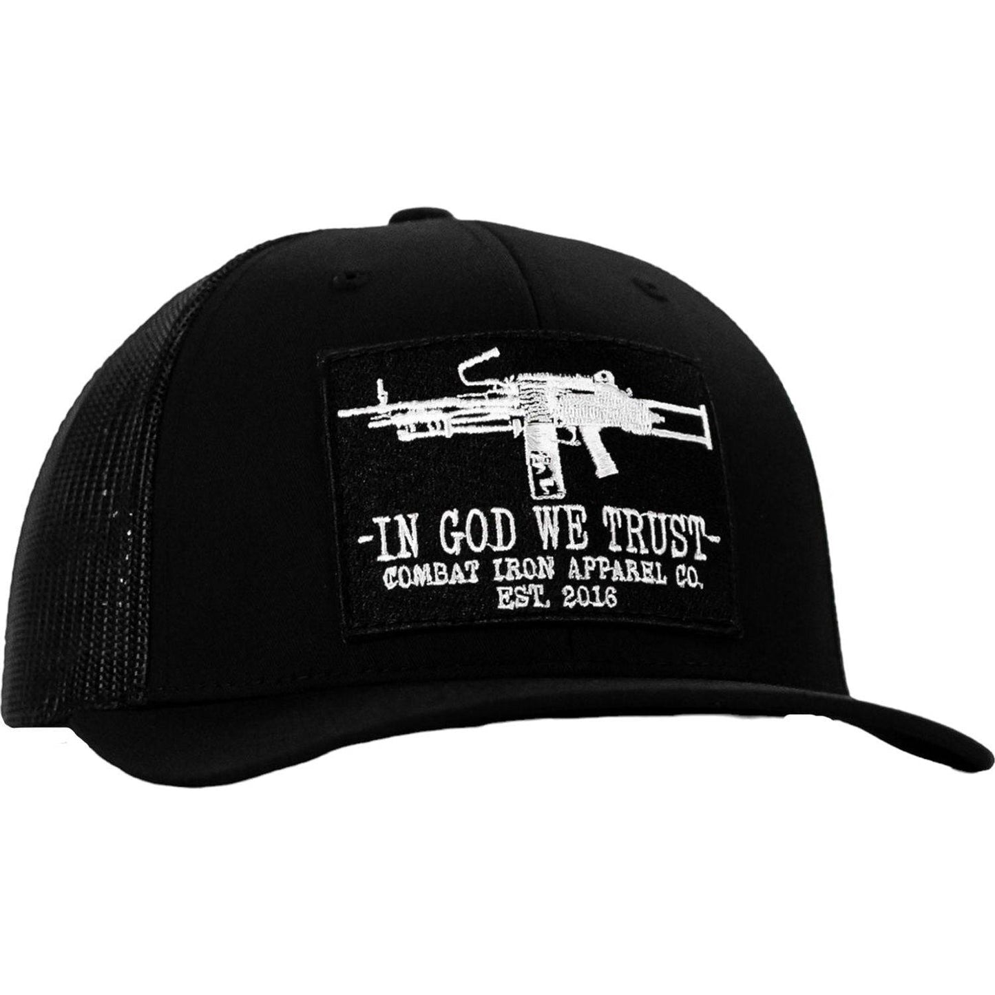 In God We Trust Patch Snapback Hat